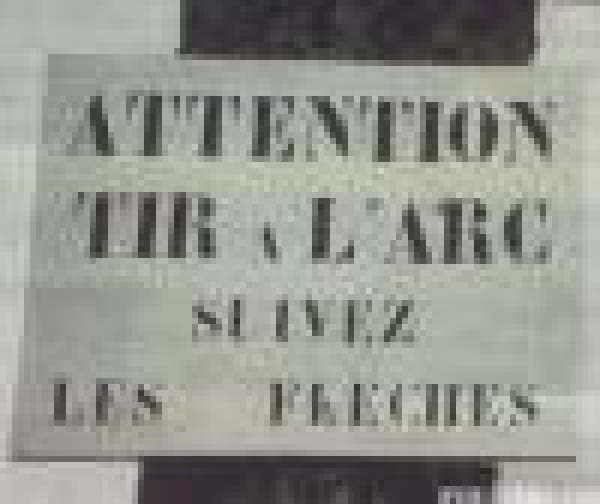 attention suivez les fleches-humourenvrac